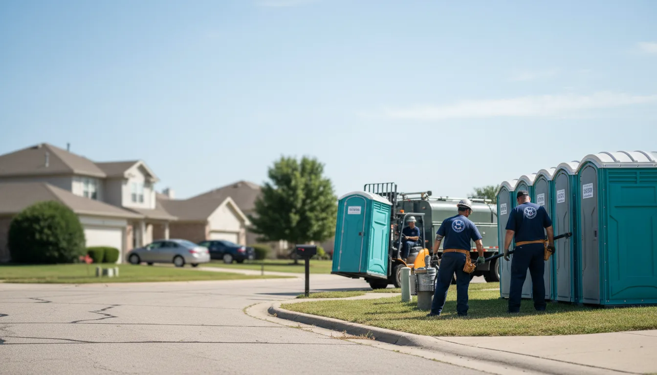 Porta Potty Rental in New Boston, MI near me